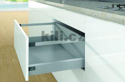 V�ce informac� o v�robku Kompletn� z�suvka ArciTech st��brn� 250 mm 400 mm 40 kg Push to open Silent