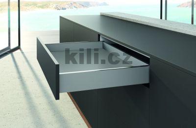 V�ce informac� o v�robku Kompletn� z�suvka AvanTech YOU st��brn� 101 mm 270 mm plnov�suv Actro YOU 40 kg s tlumen�m