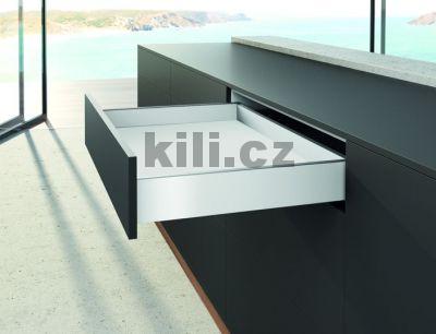 V�ce informac� o v�robku Kompletn� z�suvka AvanTech YOU b�l� 101 mm 650 mm plnov�suv Actro YOU 70 kg s tlumen�m