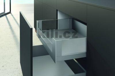 V�ce informac� o v�robku Kompletn� vnit�n� z�suvka AvanTech YOU Inlay st��brn� 187 mm 400 mm plnov�suv Actro YOU 40 kg s tlumen�m