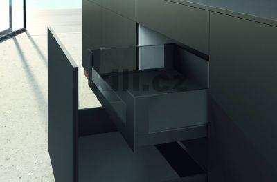 V�ce informac� o v�robku Kompletn� vnit�n� z�suvka AvanTech YOU Inlay antracit 187 mm 450 mm plnov�suv Actro YOU 40 kg s tlumen�m