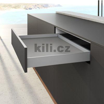 V�ce informac� o v�robku Kompletn� z�suvka AvanTech YOU st��brn� 77 mm 500 mm plnov�suv Quadro YOU 30 kg s tlumen�m