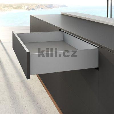 V�ce informac� o v�robku Kompletn� z�suvka AvanTech YOU st��brn� 139 mm 500 mm plnov�suv Quadro YOU 30 kg s tlumen�m