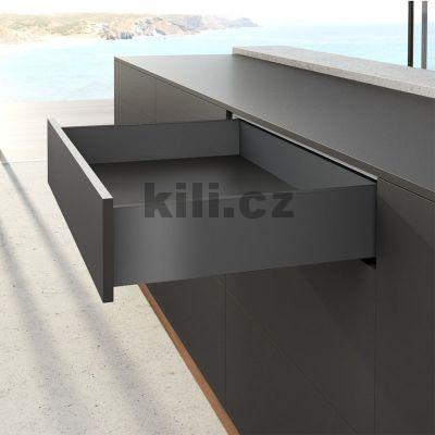 V�ce informac� o v�robku Kompletn� z�suvka AvanTech YOU antracit 139 mm 600 mm plnov�suv Quadro YOU 30 kg s tlumen�m