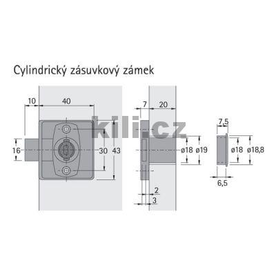 Z�mek z�suvkov� Z23