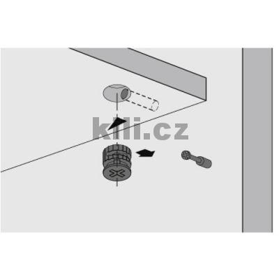 Spojovac� kov�n� RASTEX 15/18 bez osazen�