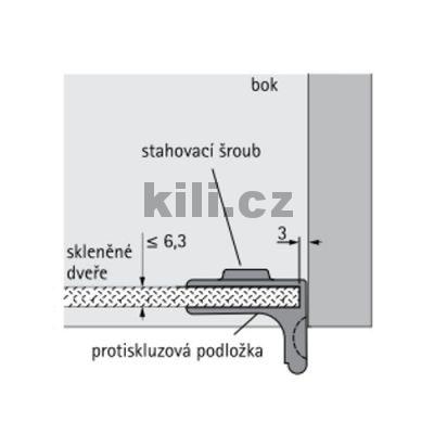 �chytka sklen�n�ch dve�� nikl