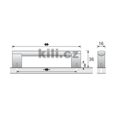 �chytka CLIVIA 192 hlin�k