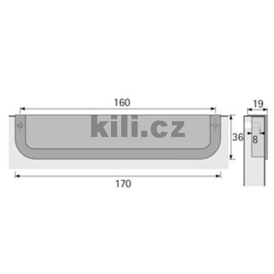 �chytka ATHENA 160 hlin�k