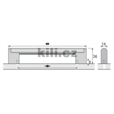 �chytka BREMA 128 nikl brou�en�