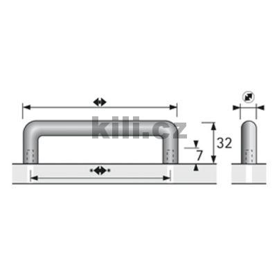 �chytka AVENIO 352 chrom mat