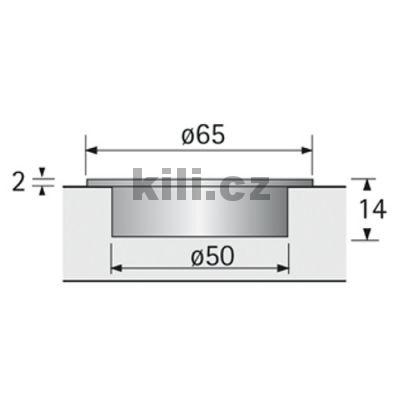 Knopka ABOA nerez brou�en�