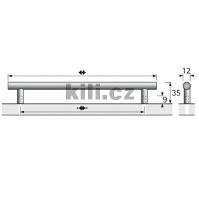 �chytka HALE 288 chrom lesk