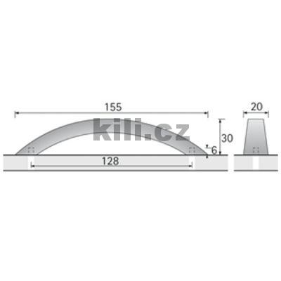 �chytka EGARA 128 bronz antik