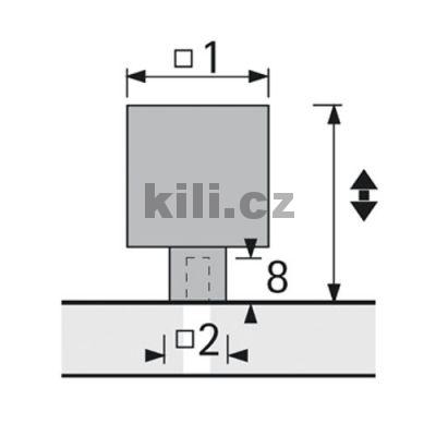 Knopka POLA nerez brou�en�
