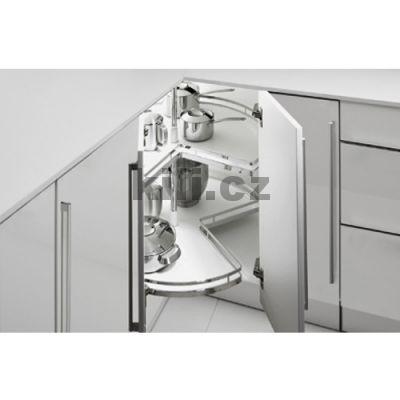 Karusel 3/4 oto�n� ko� set, Arena style, chrom 820