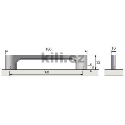 �chytka CAROLINA 160 nikl brou�en�