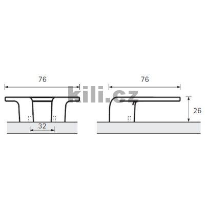 �chytka TOLFO 32 chrom lesk