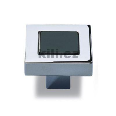 V�ce informac� o v�robku Knopka ARIMINI chrom lesk/�ern�