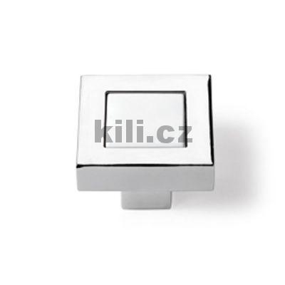V�ce informac� o v�robku Knopka ARIMINI chrom lesk/b�l�