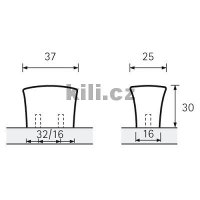Knopka ITRI nikl brou�en�