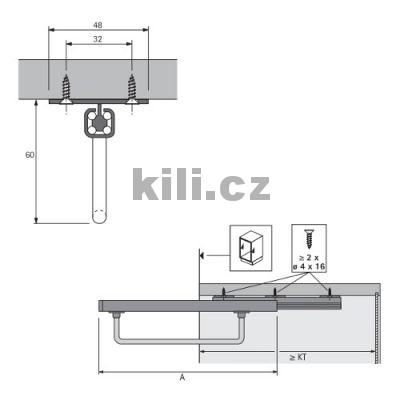 V��k quadro v�suvn� 500mm st��brn�