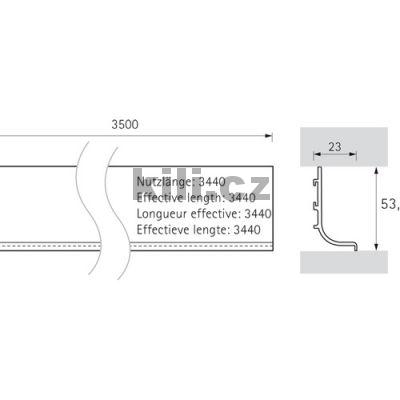 �chytka Canis koncovky P+L, alu vzhled