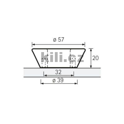 �chytka OLIVIA 32 hlin�k