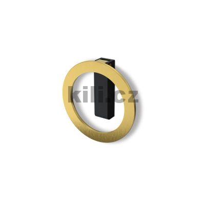 �chytka Campli, 32/64, Zlat� vzhled, matn� kart��ovan� / �ern� matn�