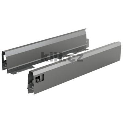 Bok z�suvky ARCITECH antracit lev� 94 mm, 500 mm