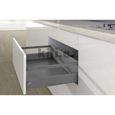 Pod�ln� reling ARCITECH antracit lev� 500 mm