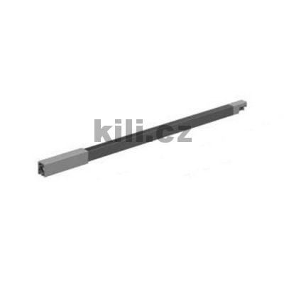 Pod�ln� reling 2 patra ATIRA antracit lev� 420 mm