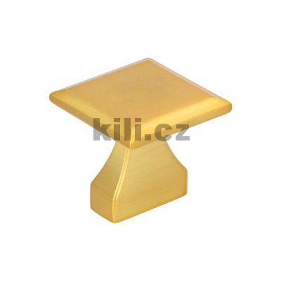 Knopka 2439-32 ZN87 zlat� brou�en� mat