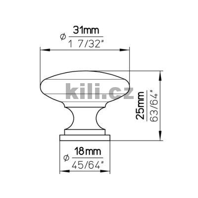 Knopka 487-32MS1