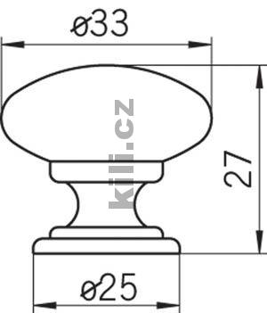 Knopka 1533-33 ZN10 staromosaz