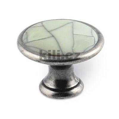 V�ce informac� o v�robku Knopka 1700-29 ZN29 PC5 starost��bro/porcel�n b�ov� praskan�