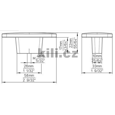 Knopka MARK�TA �ern� mat