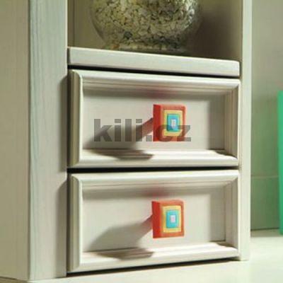 Knopka H156-40 RU12 modr�/�lut�