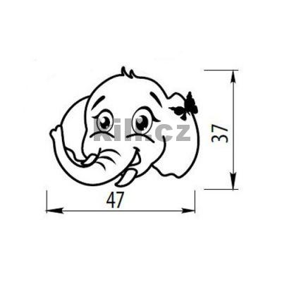 Knopka plast SL�N�