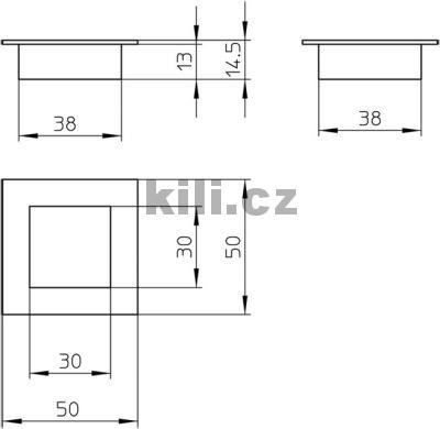 �chytka z�pustn� MARGARET 50 nerez