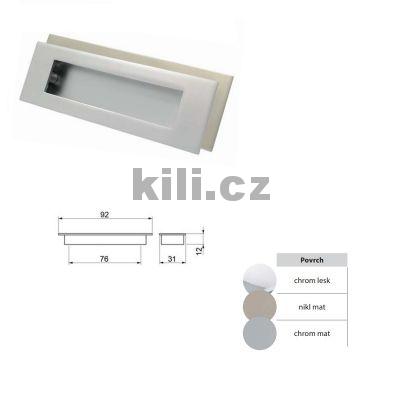 V�ce informac� o v�robku �chytka z�pustn�  LEONA 76 chrom mat