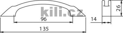 �chytka 1026-135 ZN10 staromosaz