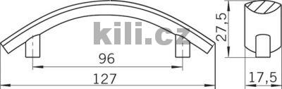 �chytka 878-128 ZN1 chrom lesk