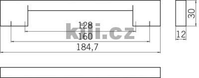 �chytka 1956-185 ZN1 chrom lesk