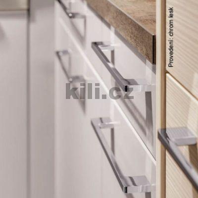 �chytka LUISA 128 chrom mat