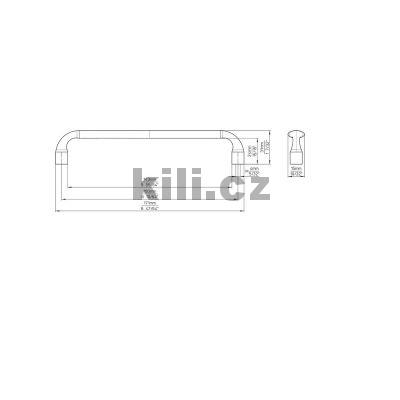 �chytka 2442-171 ZN16, 160 antracit lesk