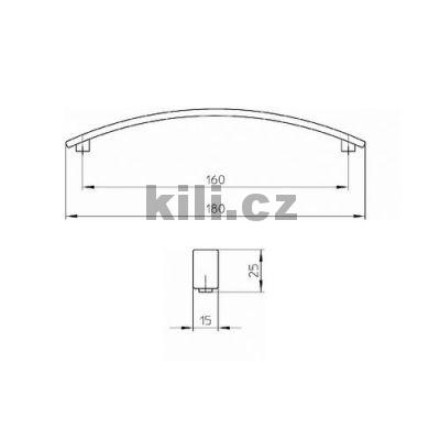 �chytka DAFNE 160 star� ocel brou�en�