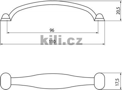 �chytka 2262-110 ZN10 staromosaz