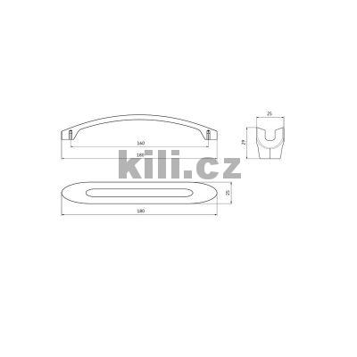 �chytka SOBRINA 160 �ern� m��