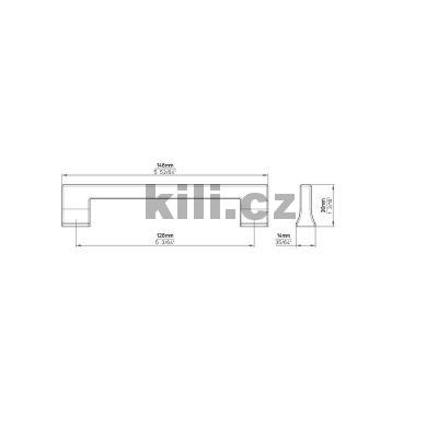 �chytka KLARIN 128 mosaz brou�en�